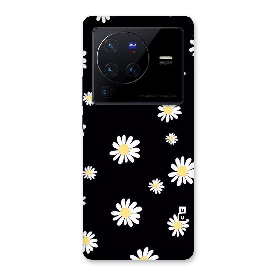 Simple Sunflowers Pattern Back Case for Vivo X80 Pro