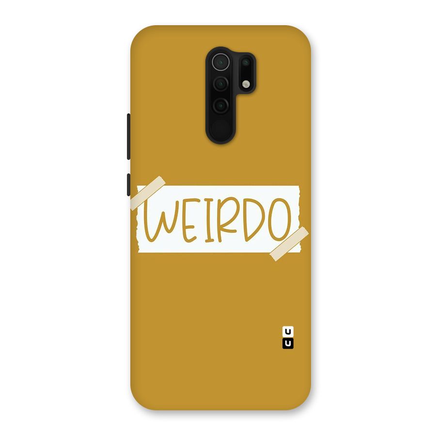 Simple Weirdo Back Case for Poco M2