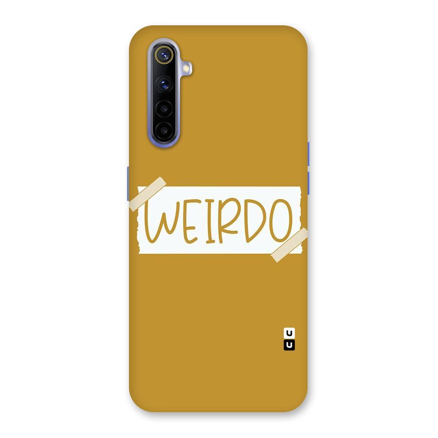 Simple Weirdo Back Case for Realme 6i