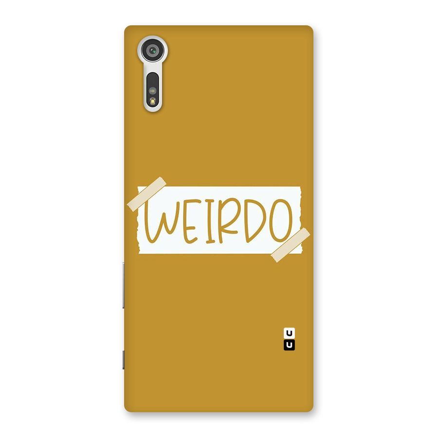 Simple Weirdo Back Case for Xperia XZ