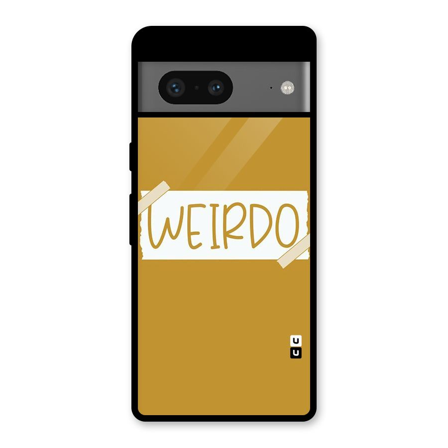 Simple Weirdo Glass Back Case for Google Pixel 7