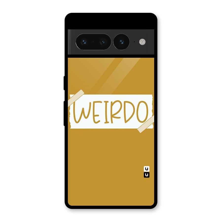 Simple Weirdo Glass Back Case for Google Pixel 7 Pro