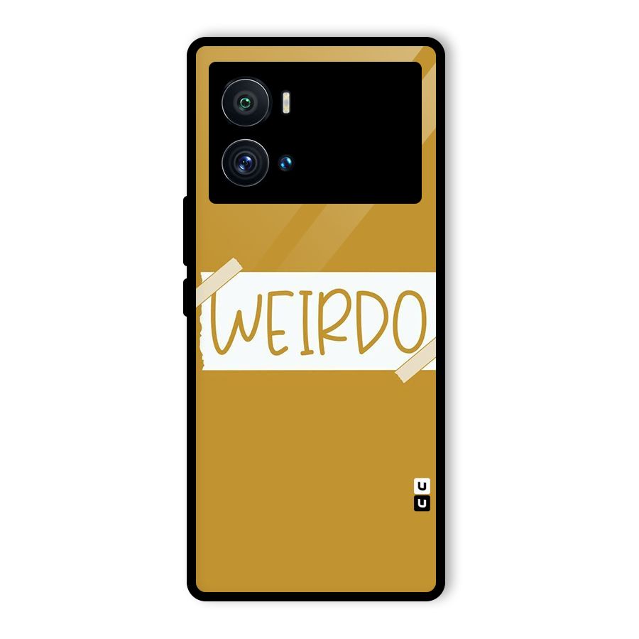 Simple Weirdo Glass Back Case for Vivo iQOO 9 Pro