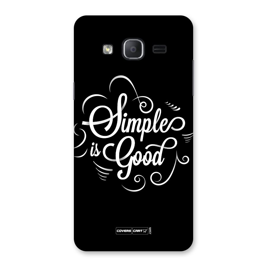 Simple is Good Back Case for Galaxy On7 2015
