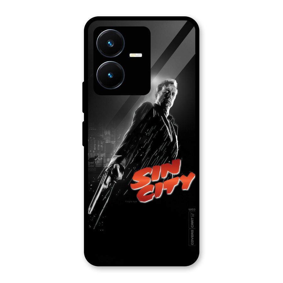 Sin City Glass Back Case for Vivo Y22