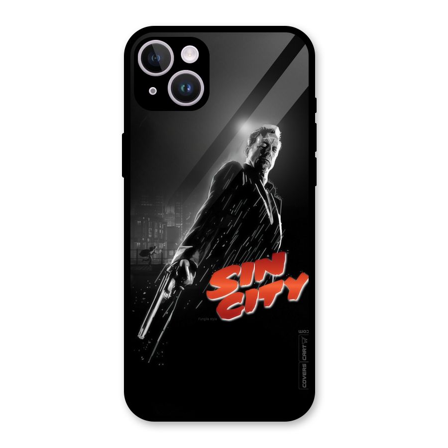 Sin City Glass Back Case for iPhone 14 Plus