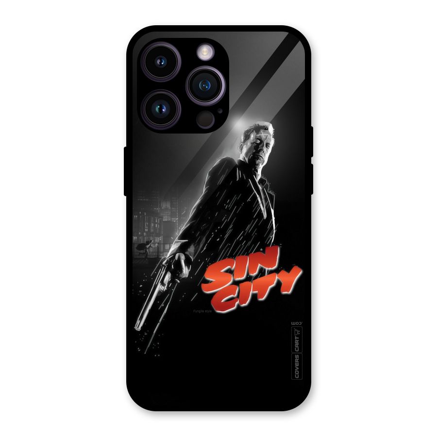 Sin City Glass Back Case for iPhone 14 Pro Max