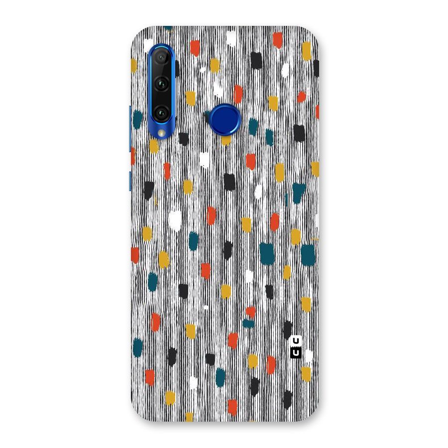 Single Paint Pattern Back Case for Honor 20i