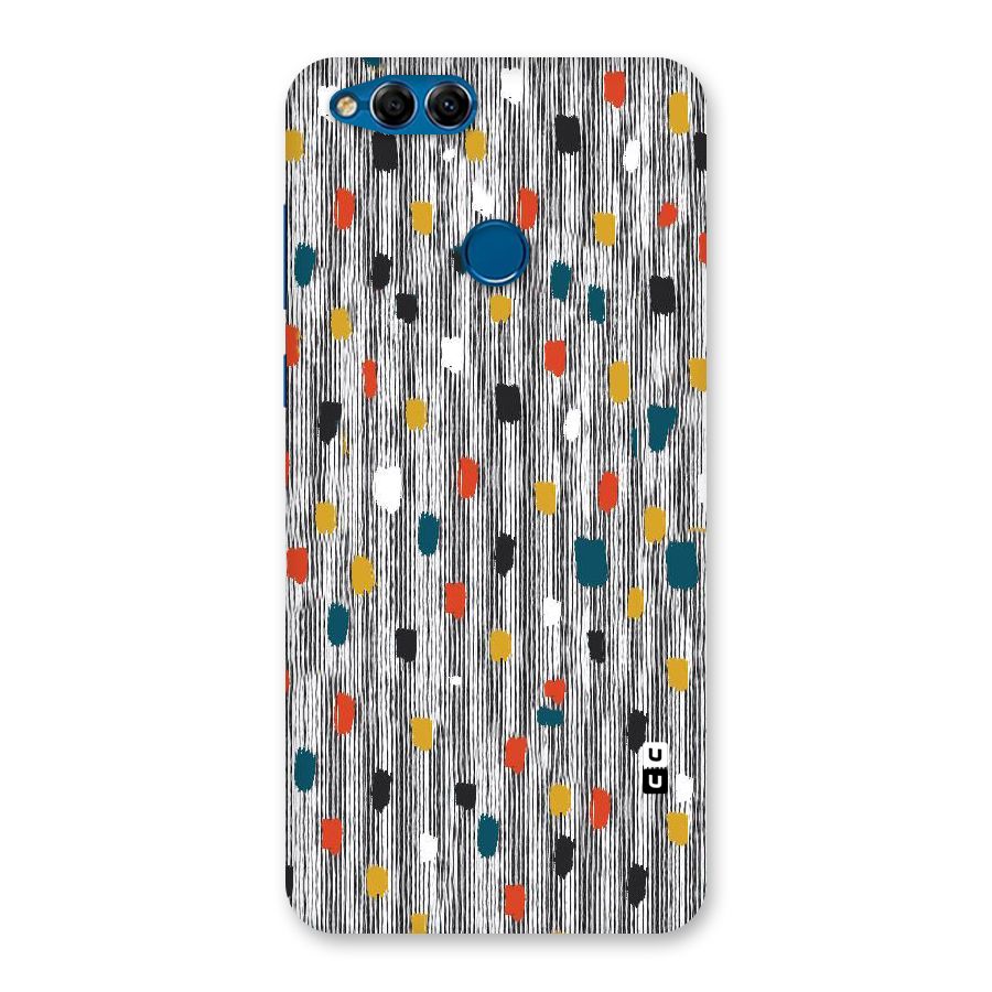 Single Paint Pattern Back Case for Honor 7X