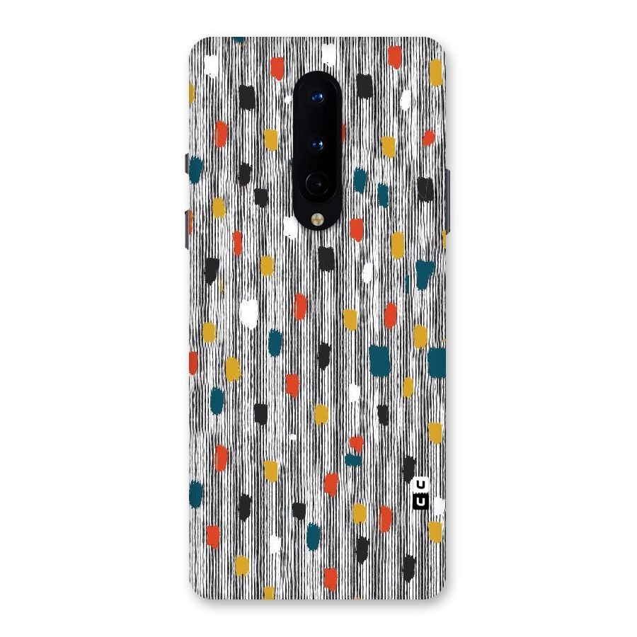 Single Paint Pattern Back Case for OnePlus 8