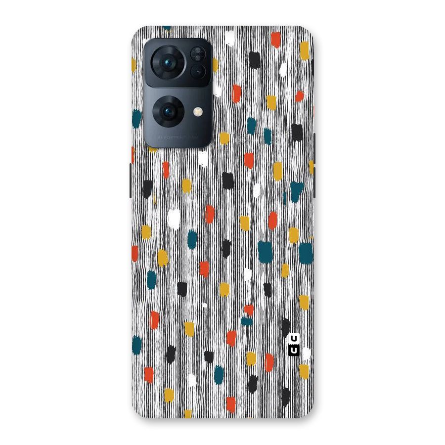 Single Paint Pattern Back Case for Oppo Reno7 Pro 5G