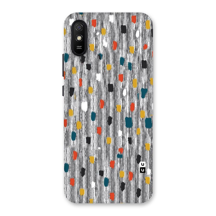 Single Paint Pattern Back Case for Redmi 9A
