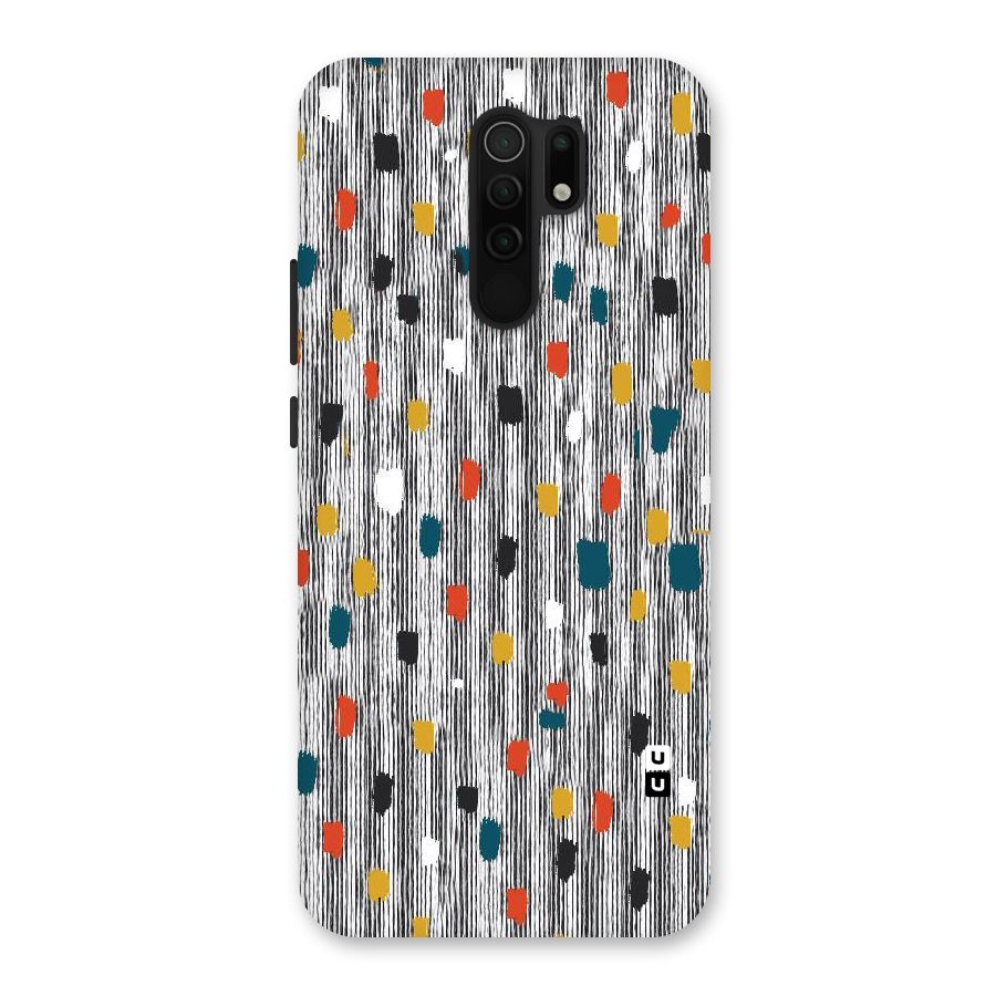 Single Paint Pattern Back Case for Redmi 9 Prime