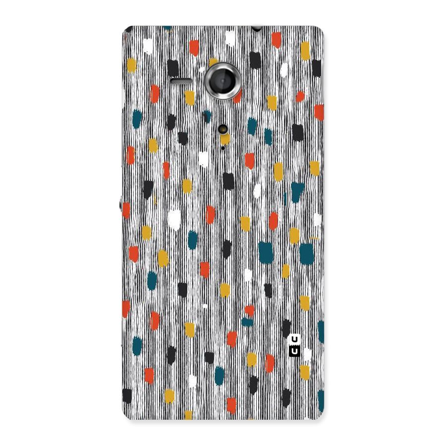 Single Paint Pattern Back Case for Sony Xperia SP