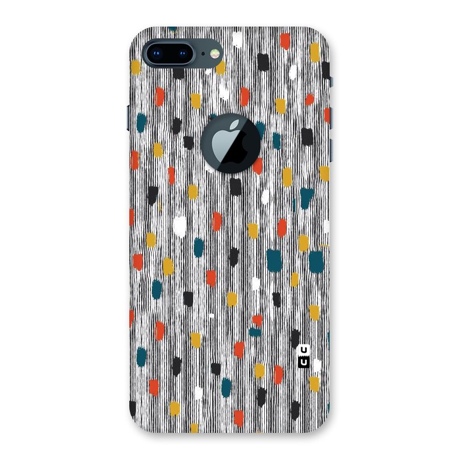 Single Paint Pattern Back Case for iPhone 7 Plus Logo Cut
