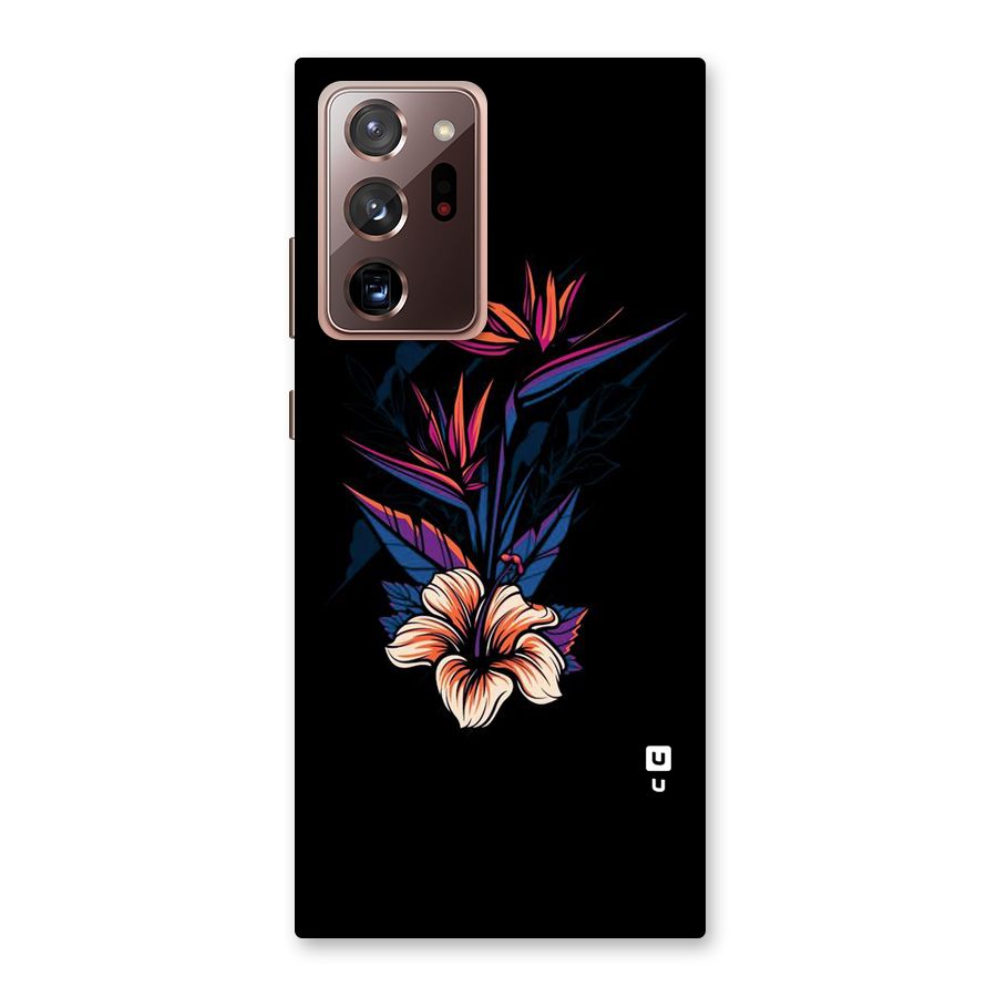 Single Painted Flower Back Case for Galaxy Note 20 Ultra