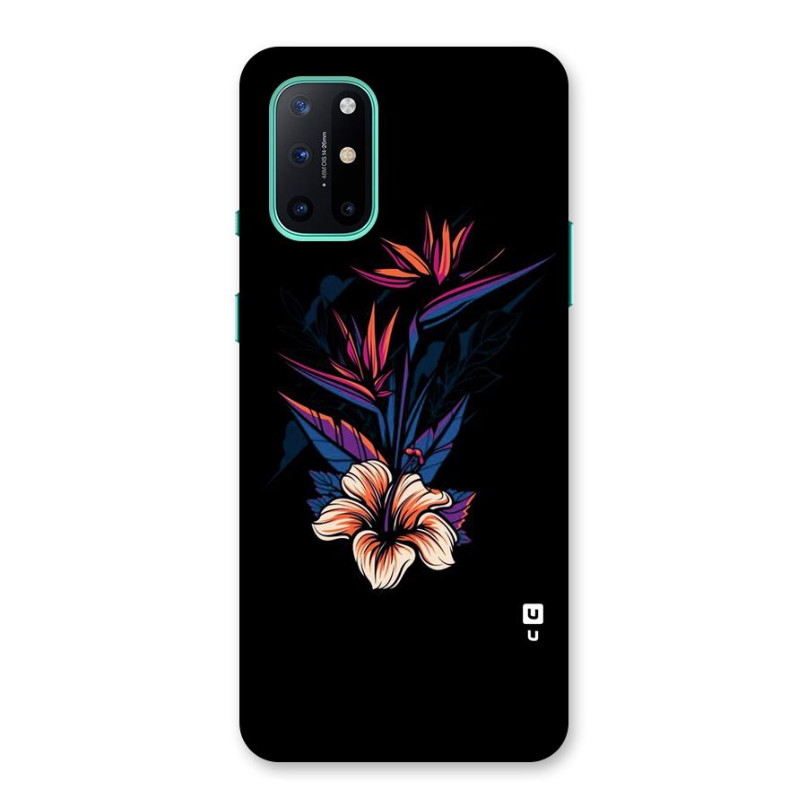 Single Painted Flower Back Case for OnePlus 8T