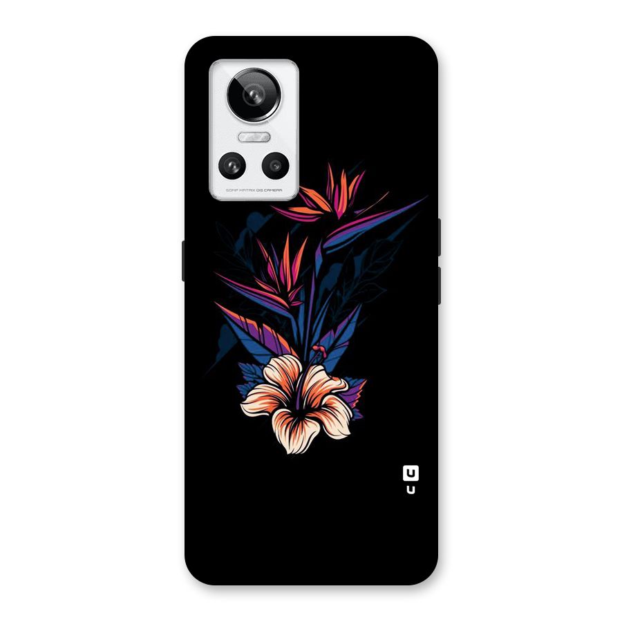 Single Painted Flower Back Case for Realme GT Neo 3