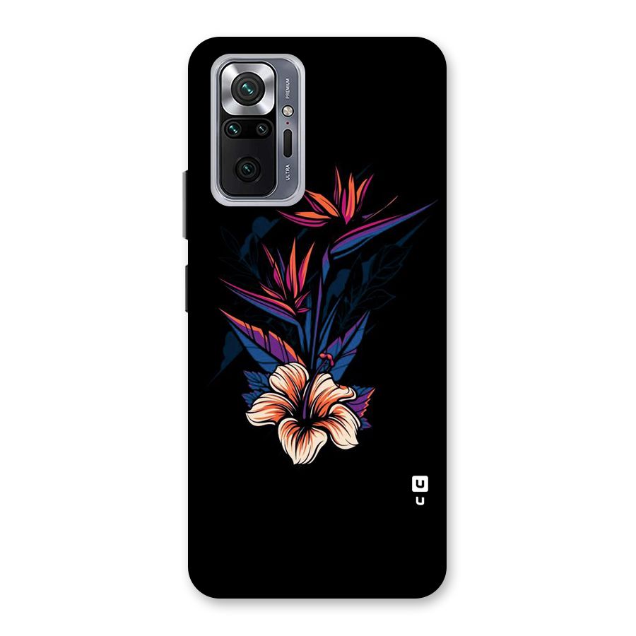 Single Painted Flower Back Case for Redmi Note 10 Pro Max
