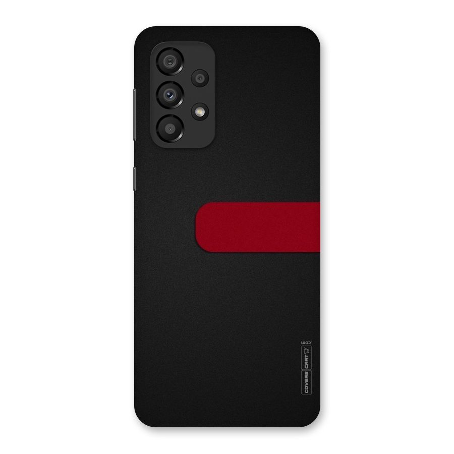Single Red Stripe Back Case for Galaxy A33 5G