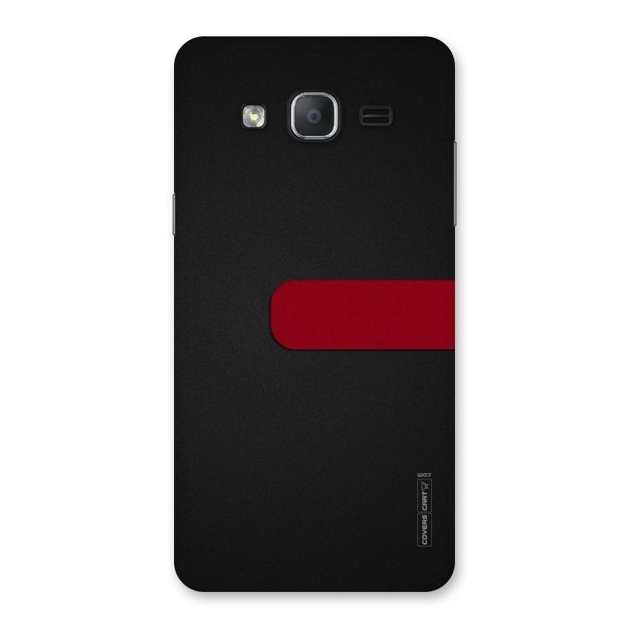 Single Red Stripe Back Case for Galaxy On7 2015