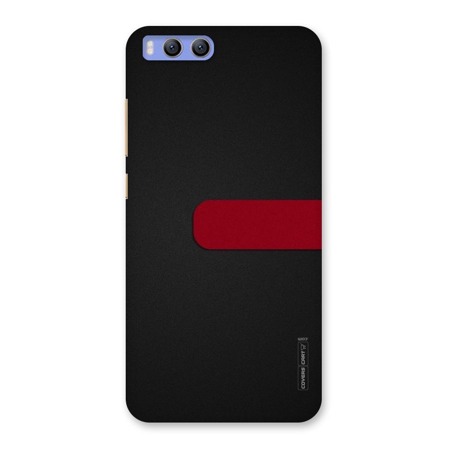 Single Red Stripe Back Case for Xiaomi Mi 6