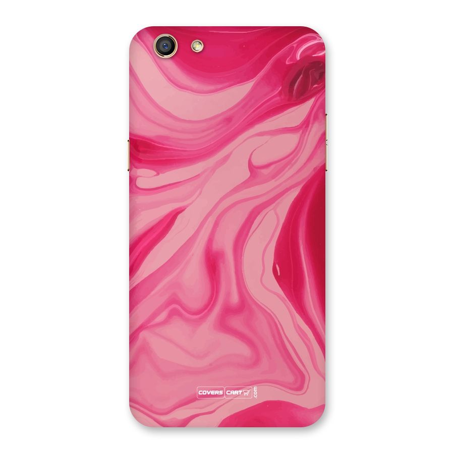 Sizzling Pink Marble Texture Back Case for Oppo F3