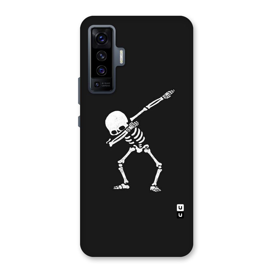 Skeleton Dab White Back Case for Vivo X50