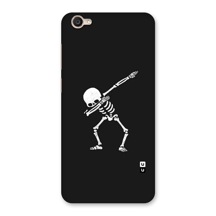 Skeleton Dab White Back Case for Vivo Y55s