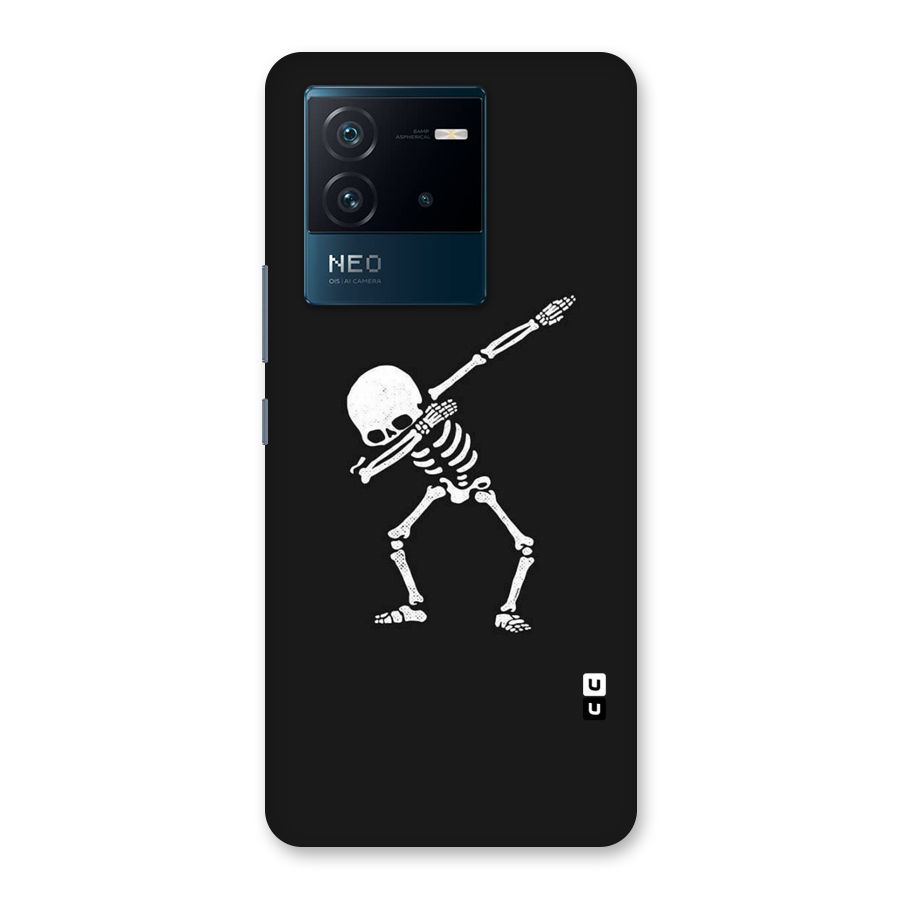 Skeleton Dab White Back Case for Vivo iQOO Neo 6 5G