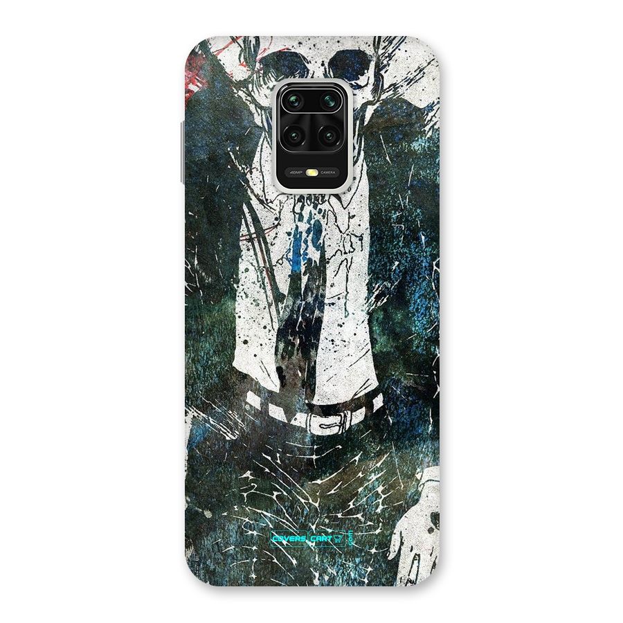 Skeleton in a Suit Back Case for Redmi Note 9 Pro
