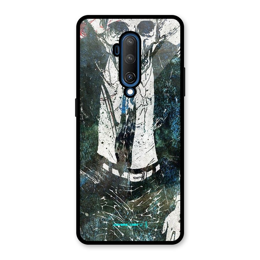 Skeleton in a Suit Glass Back Case for OnePlus 7T Pro