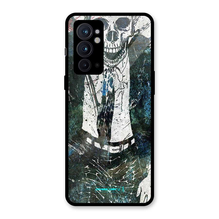 Skeleton in a Suit Glass Back Case for OnePlus 9RT 5G