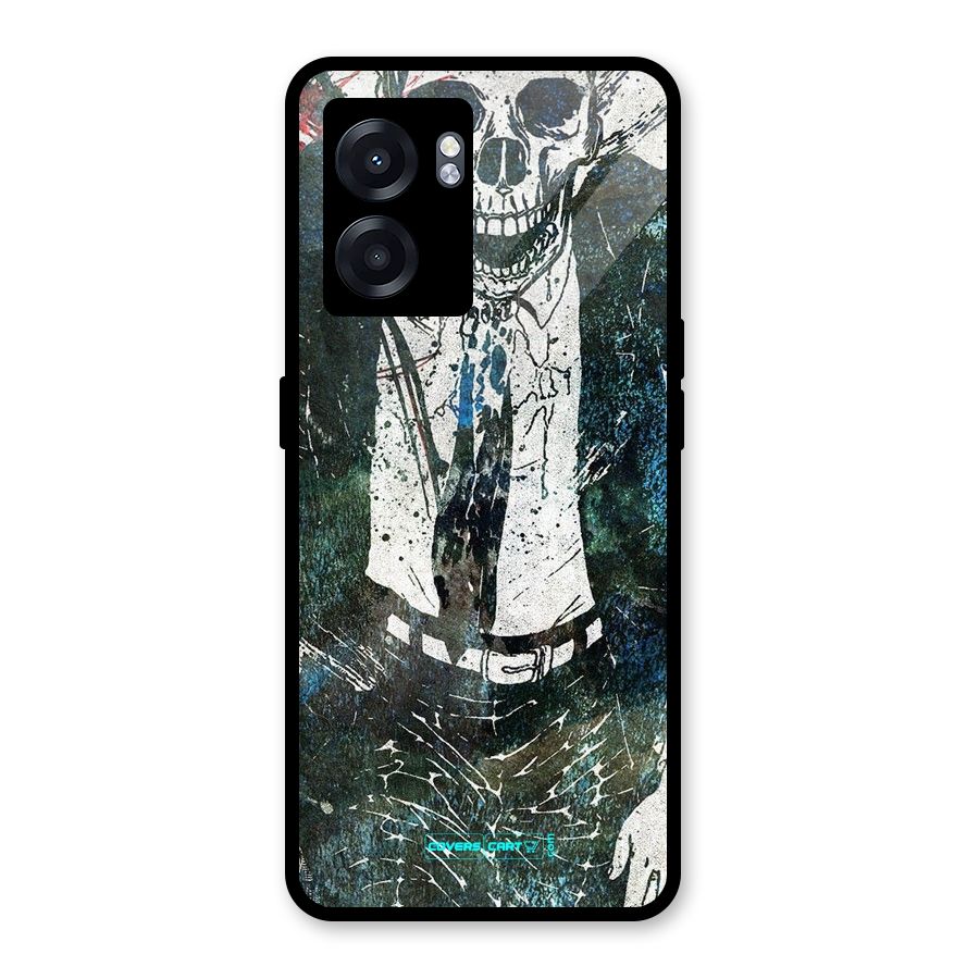 Skeleton in a Suit Glass Back Case for Oppo K10 (5G)