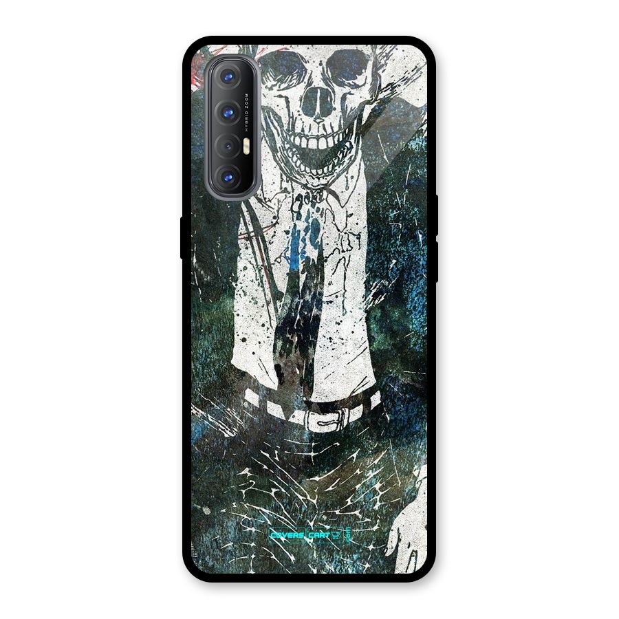 Skeleton in a Suit Glass Back Case for Oppo Reno3 Pro