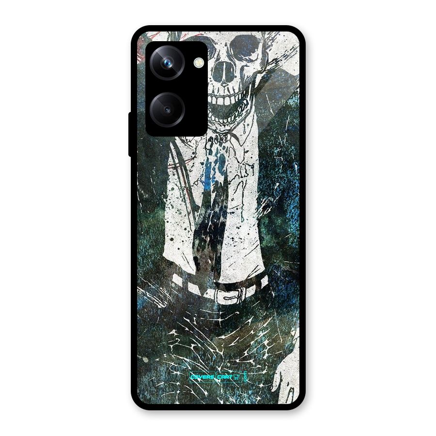 Skeleton in a Suit Glass Back Case for Realme 10 Pro