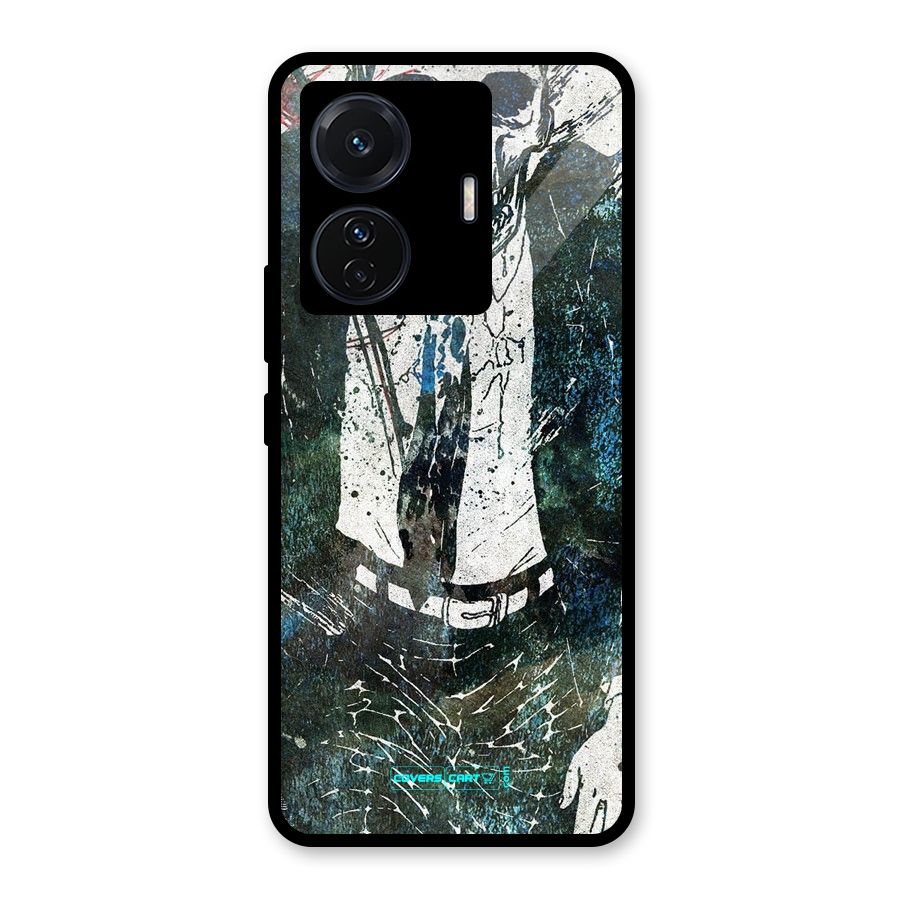 Skeleton in a Suit Glass Back Case for Vivo T1 Pro
