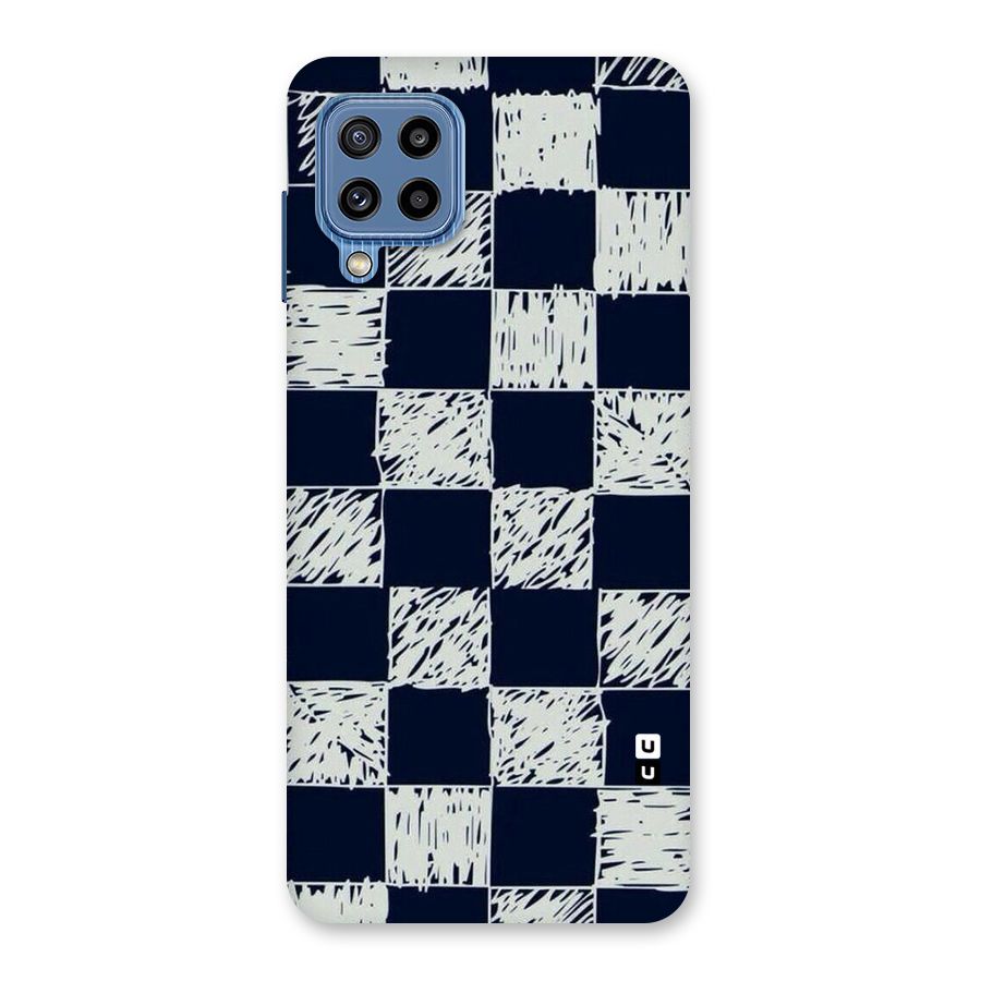 Sketchy Check Design Back Case for Galaxy M32