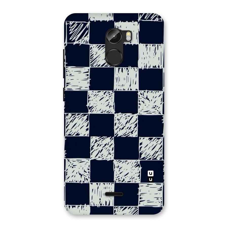 Sketchy Check Design Back Case for Gionee X1