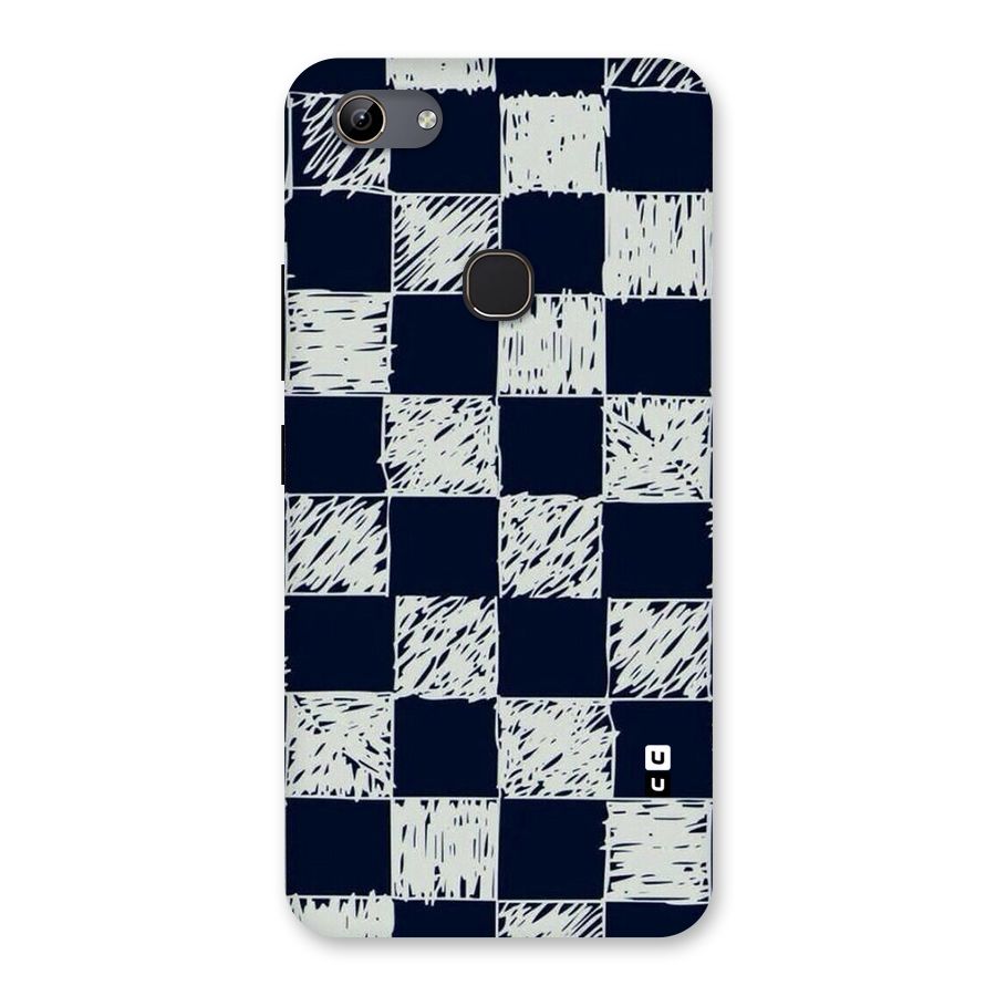 Sketchy Check Design Back Case for Vivo Y81