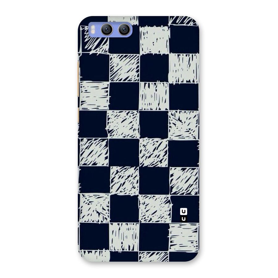 Sketchy Check Design Back Case for Xiaomi Mi 6