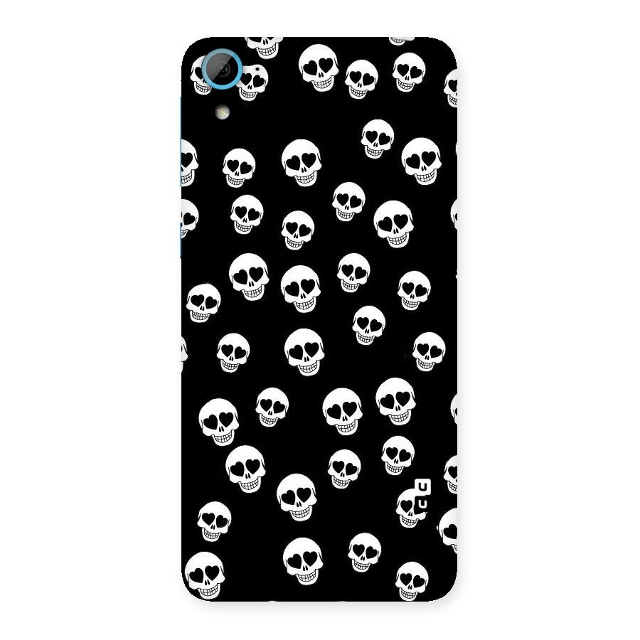 Skull Heart Back Case for HTC Desire 826
