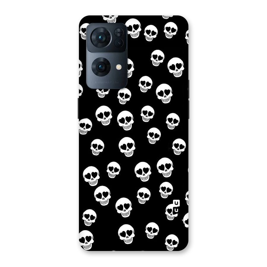 Skull Heart Back Case for Oppo Reno7 Pro 5G