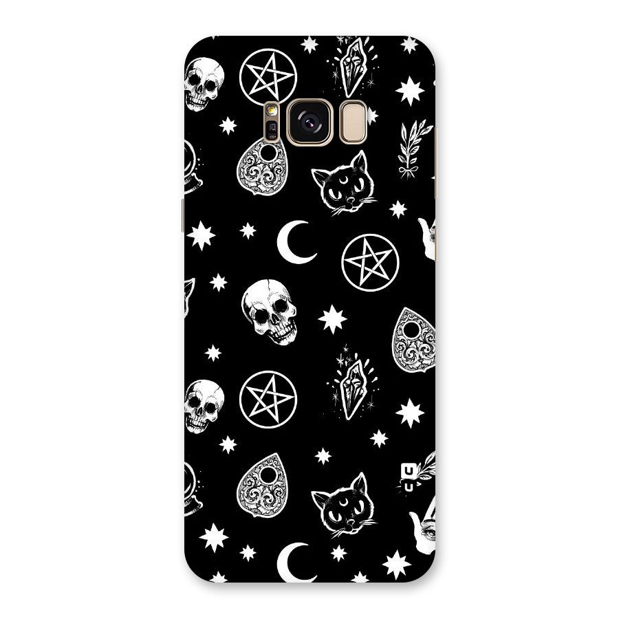 Skull Moon Design Back Case for Galaxy S8 Plus