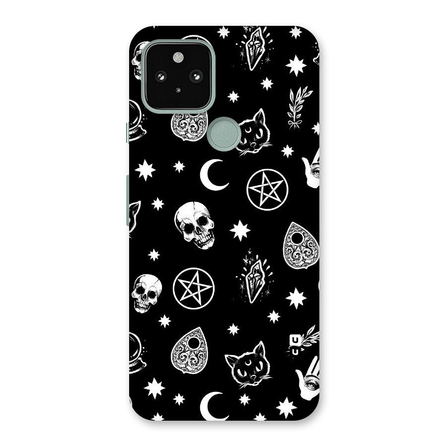 Skull Moon Design Back Case for Google Pixel 5