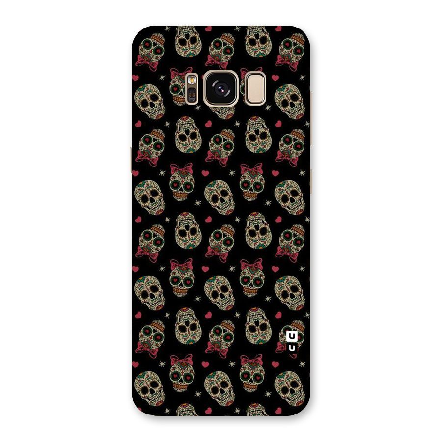 Skull Pattern Back Case for Galaxy S8