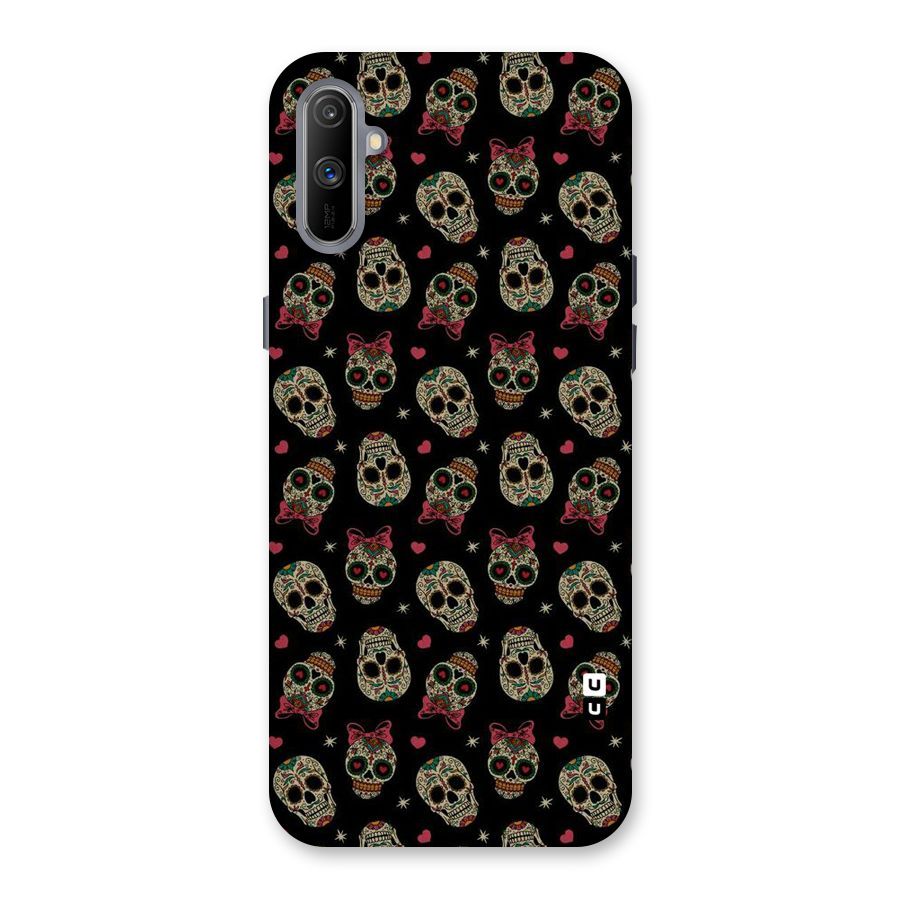 Skull Pattern Back Case for Realme C3