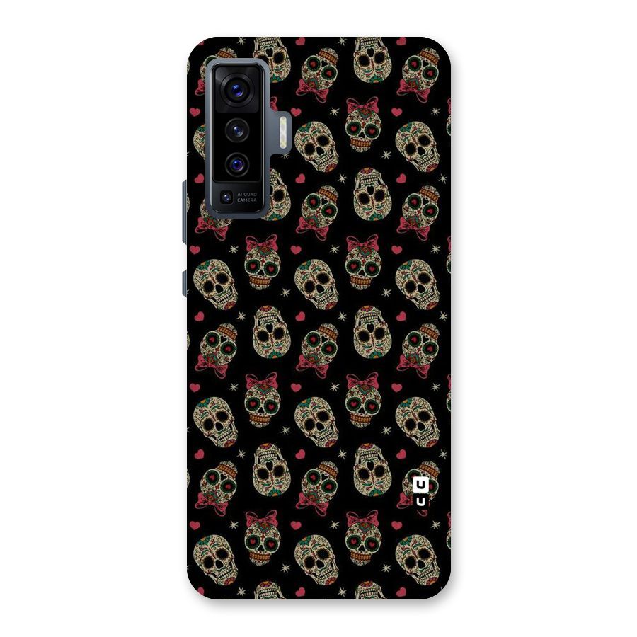 Skull Pattern Back Case for Vivo X50