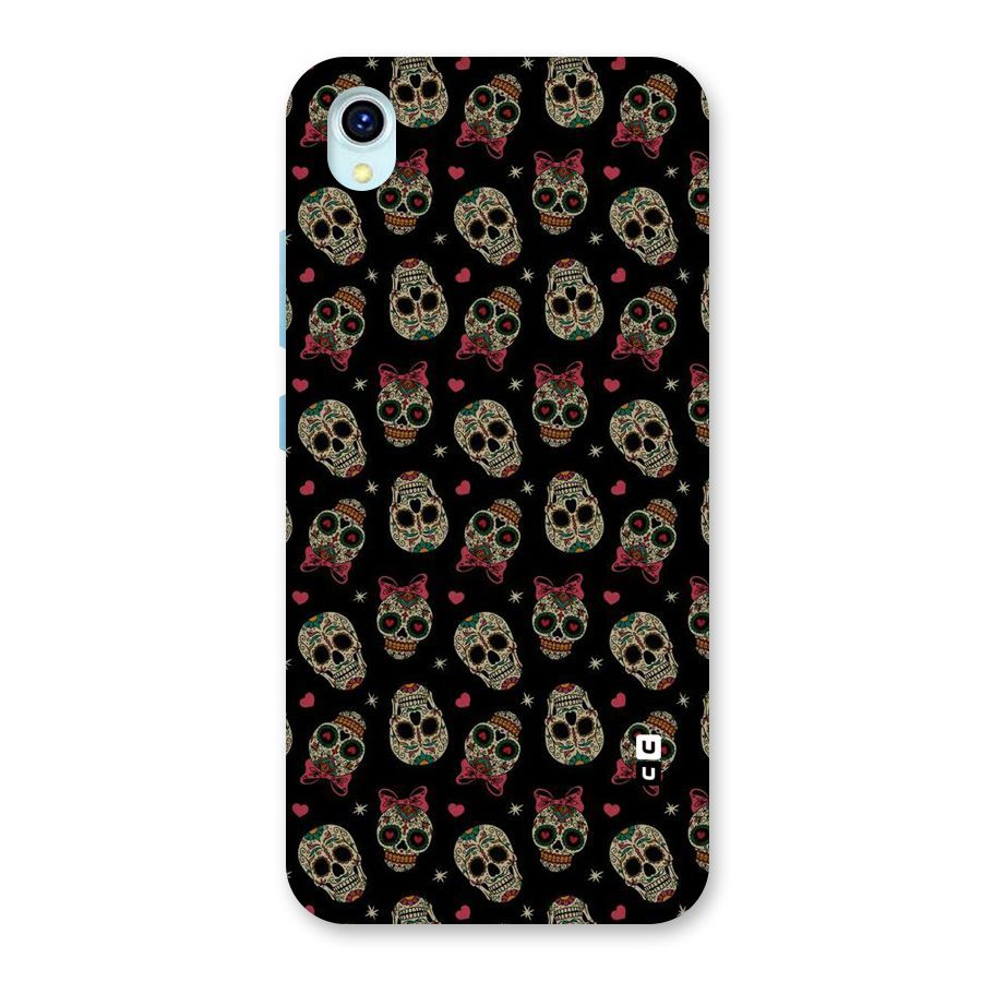 Skull Pattern Back Case for Vivo Y1s