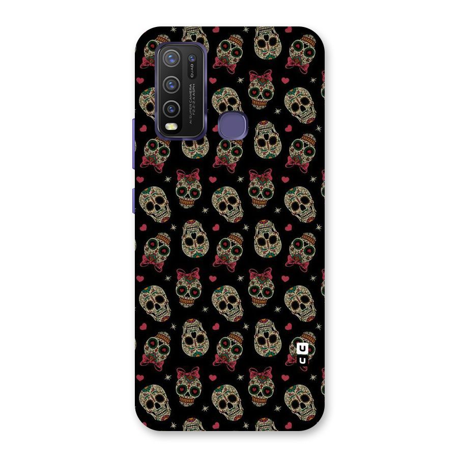 Skull Pattern Back Case for Vivo Y50